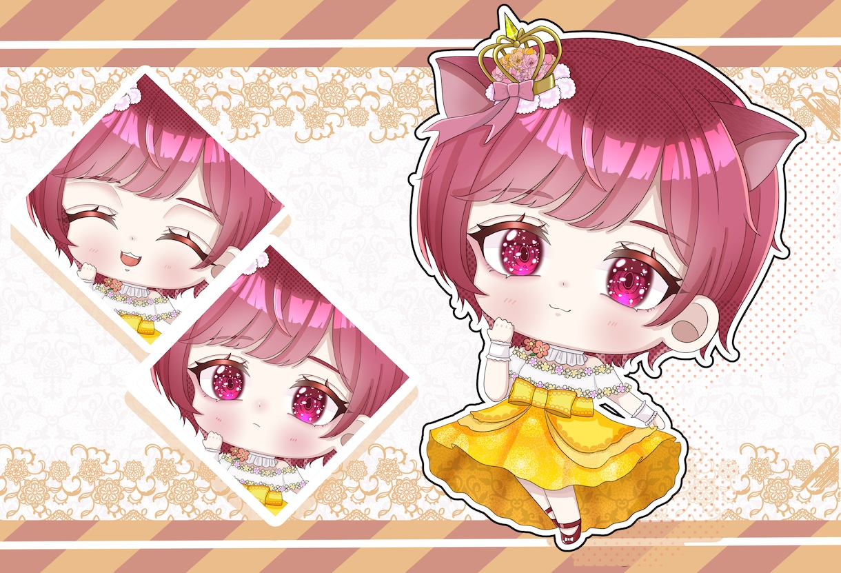 可愛いSDキャラクターお描きます SDキャラクターをお描き致します！絵柄よせも可能 イメージ3