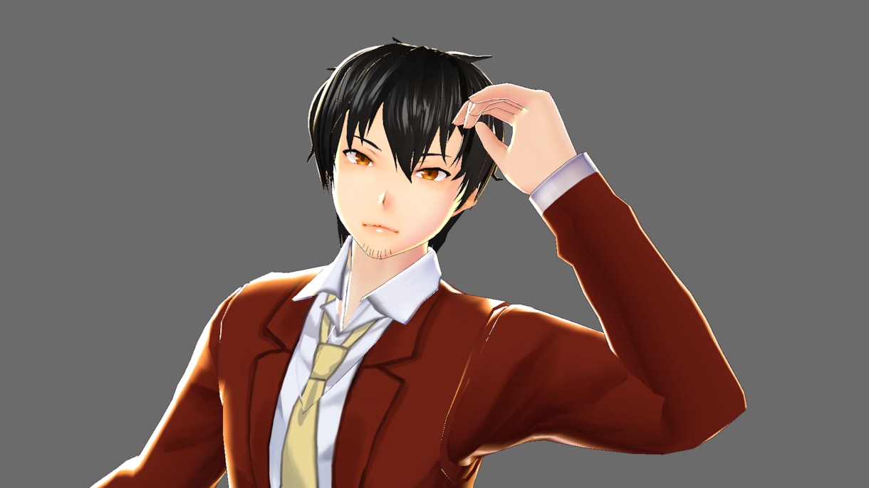 VRoid でオリジナル3Dモデルを作ります Vtuberやゲームなどで使える3Dモデルを格安で作ります イメージ3