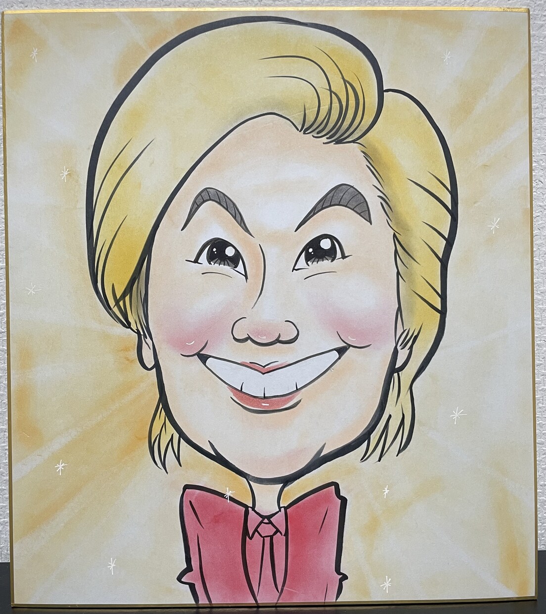 似顔絵師がほんわか手描き似顔絵描きます 笑顔になるような似顔絵をお届けします イメージ2