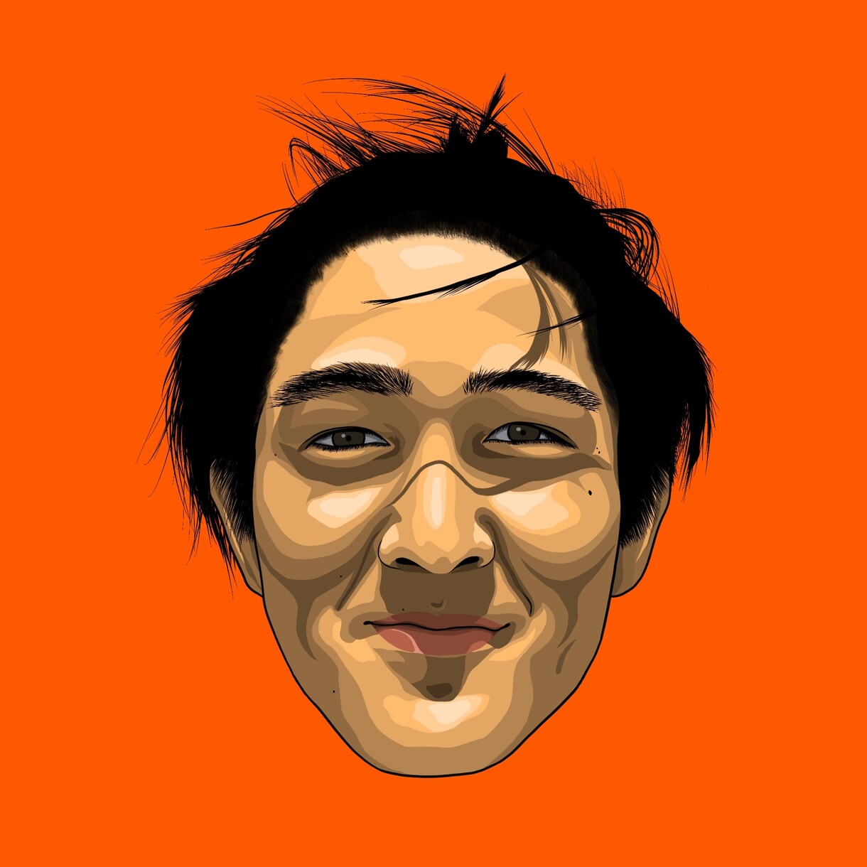 海外のおしゃれなポスター風似顔絵作成します 他の人のアイコンと差をつけたい人へ イメージ3