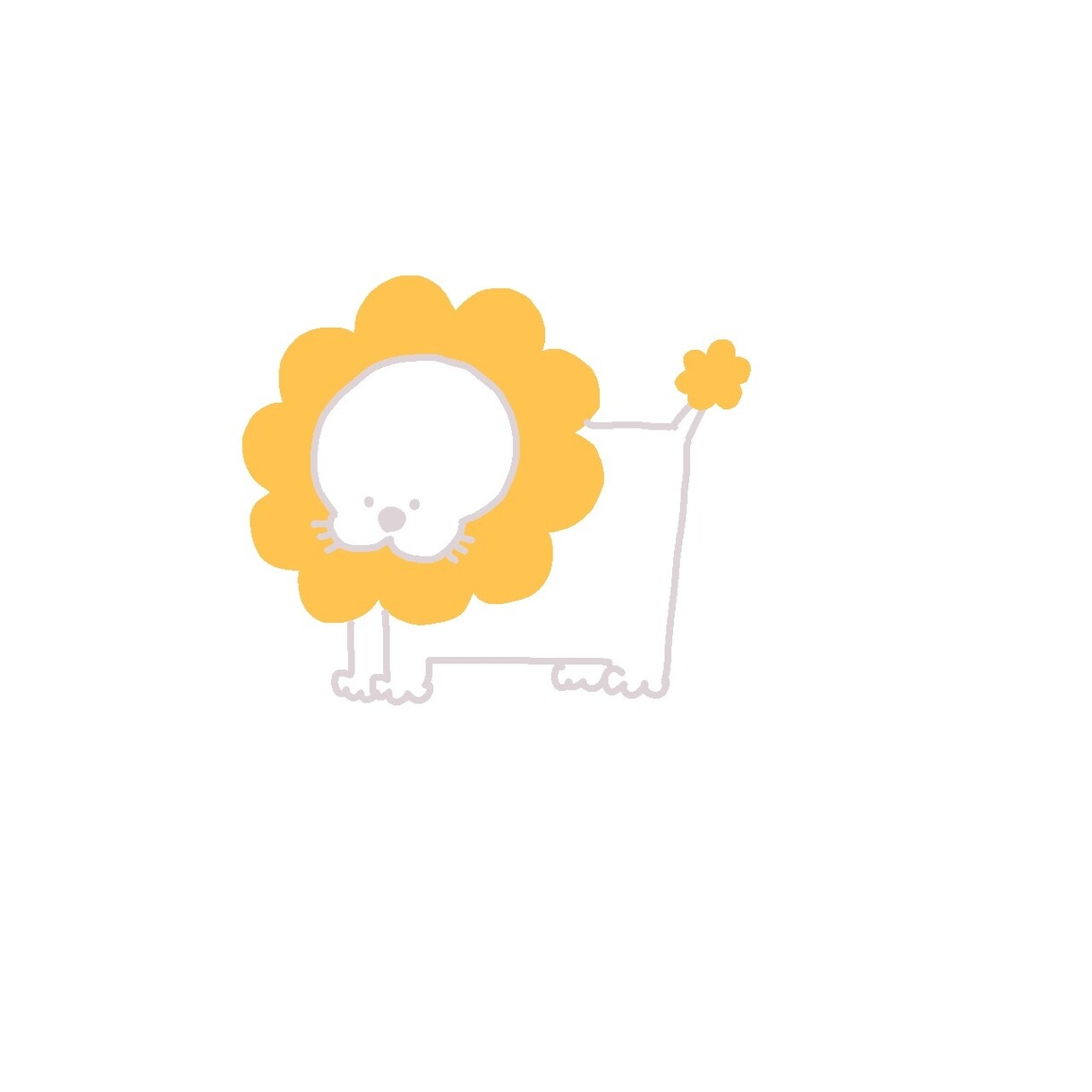 ゆるくかわいい動物のイラストを描きます ゆるふわで可愛い絵をお求めの方にぴったりだと思います。 イメージ4