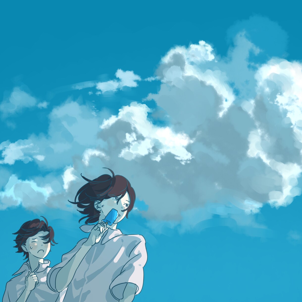 オリキャラの一枚絵を描きます 人物絵のご希望に沿ったイラストを制作いたします。 イメージ3