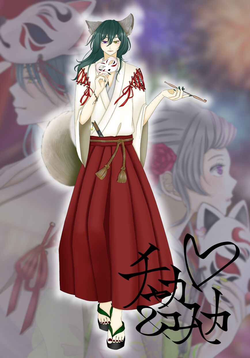 Vライバー様用の立ち絵を描きます IRIAMなどで使用出来る立ち絵を描かせていただきます。 イメージ9
