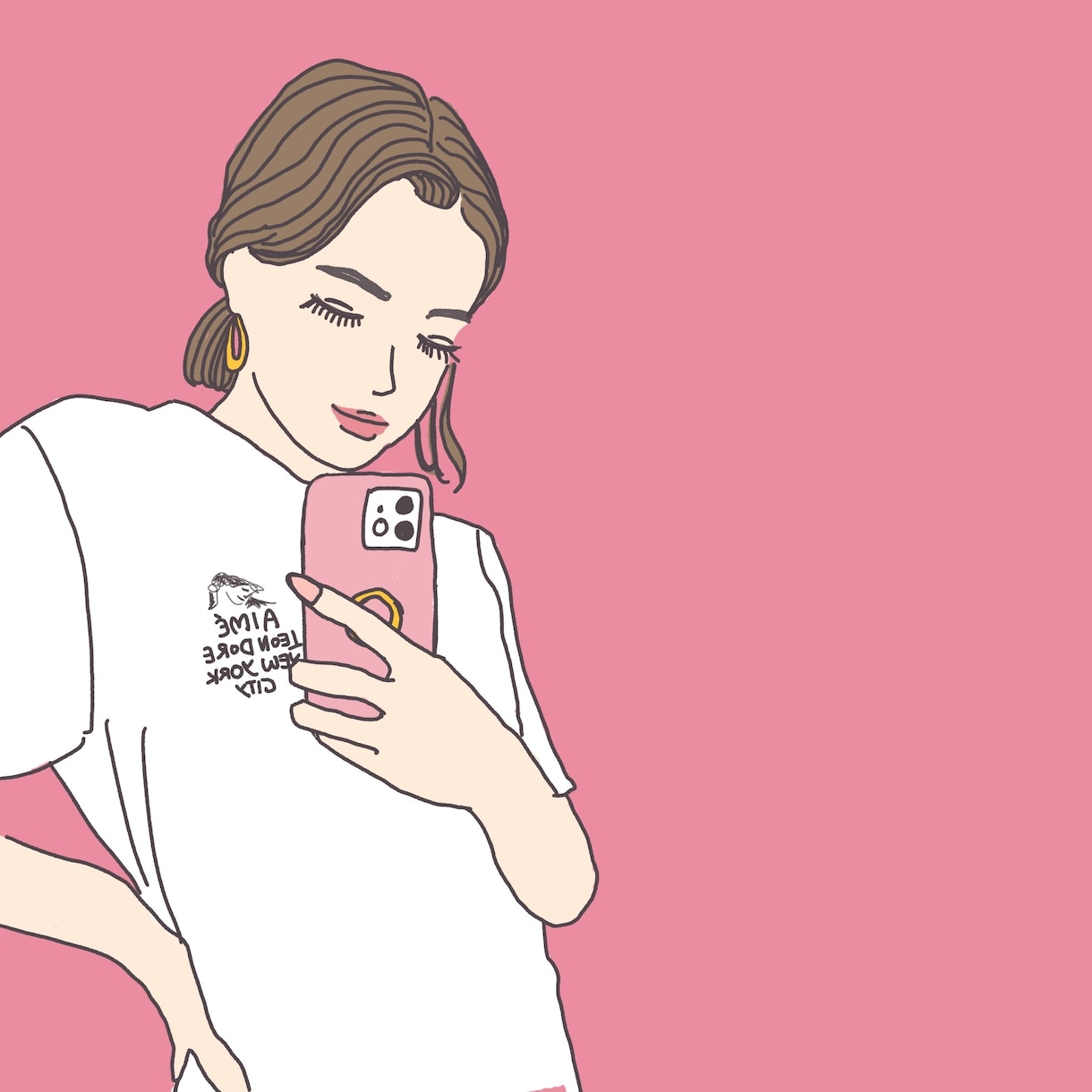 アイコン映え◎オシャレで盛れる似顔絵描きます 「あなたらしい魅力」を表現、世界に一つだけのイラスト イメージ1