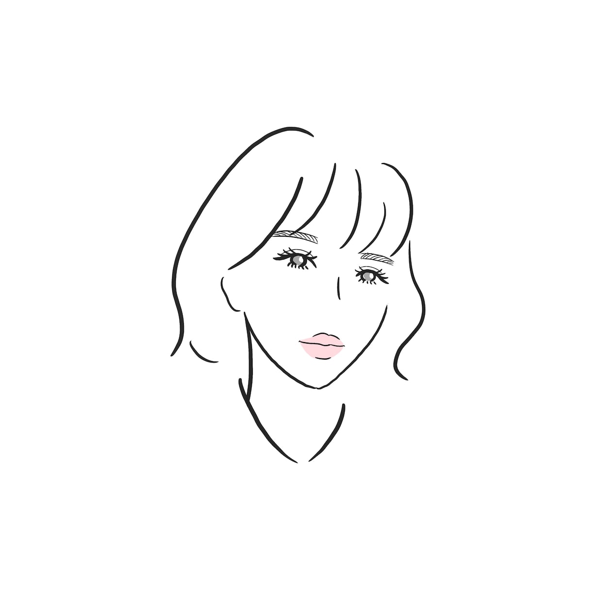 シンプルでお洒落な似顔絵イラスト描きます SNSアイコンにおすすめです♩ イメージ4