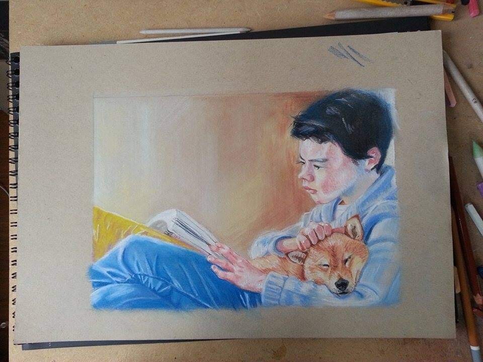 西洋絵画風のリアルポートレートを描きます パリで展示経験のある画家が気持ちを込めて制作いたします。 イメージ3