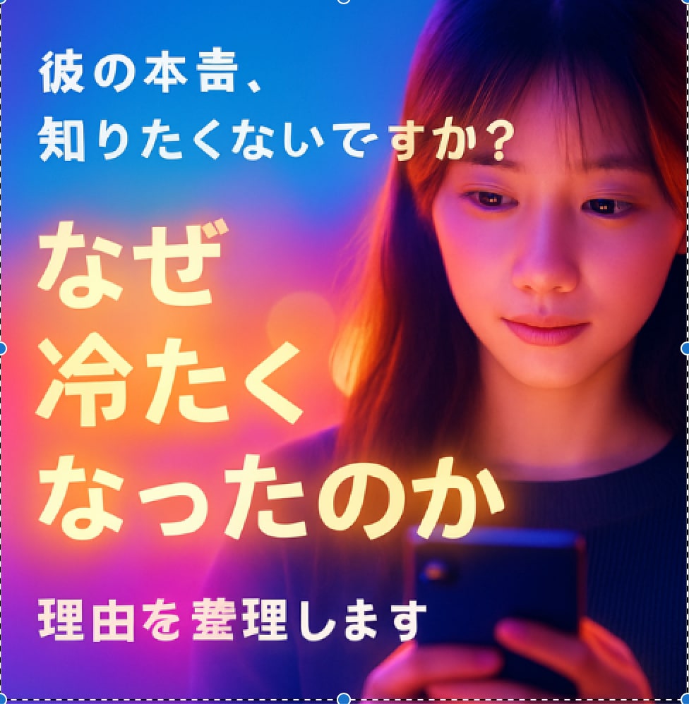 彼の本音と態度の理由を分析します 気持ちがわからないあなたへなぜ距離を置かれたのか整理します イメージ1