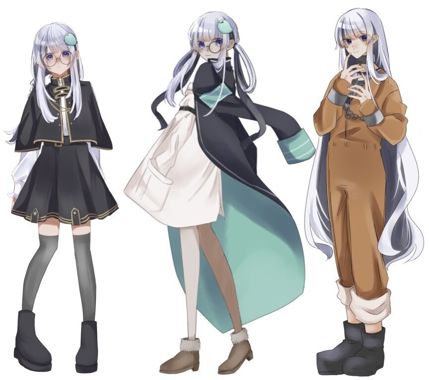 キャラクターメインのイラストや立ち絵製作します CoC用の立ち絵〜夢絵までなんでも承ります イメージ2
