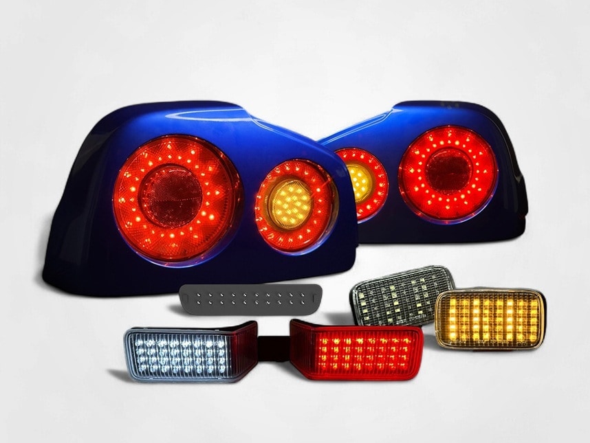 車のテールランプのLED交換、基板修理します DIP部品、SOP表面実装部品交換、ハンダ付け、基板修理 イメージ1
