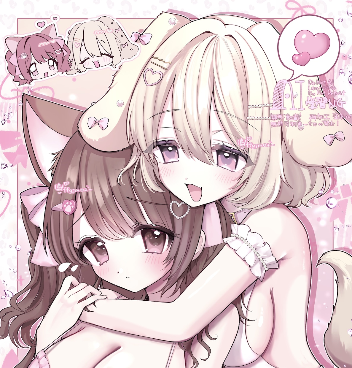 萌系【かわいい美少女】描きます 細かいヒアリングで必ずお望み以上のものを！男性も得意です イメージ5