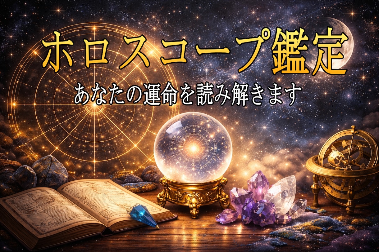 出生図から恋愛・仕事・対人傾向を読み解きます 自分を知り、これからの選択に活かせる占星術鑑定書 イメージ1