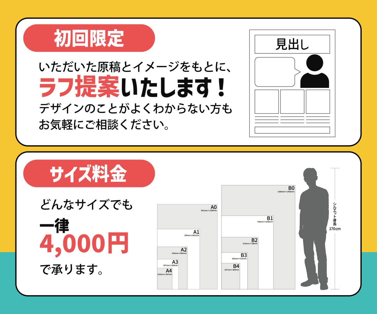 可愛い【リーフレット、ポスターなど】制作します ☆実績を積むため、初回格安、ラフ提案もさせて頂きます☆ イメージ2
