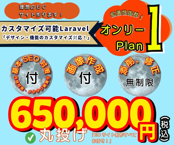 オリジナルECサイト作成します ECサイトの構築から運用までフルサポート！ イメージ1