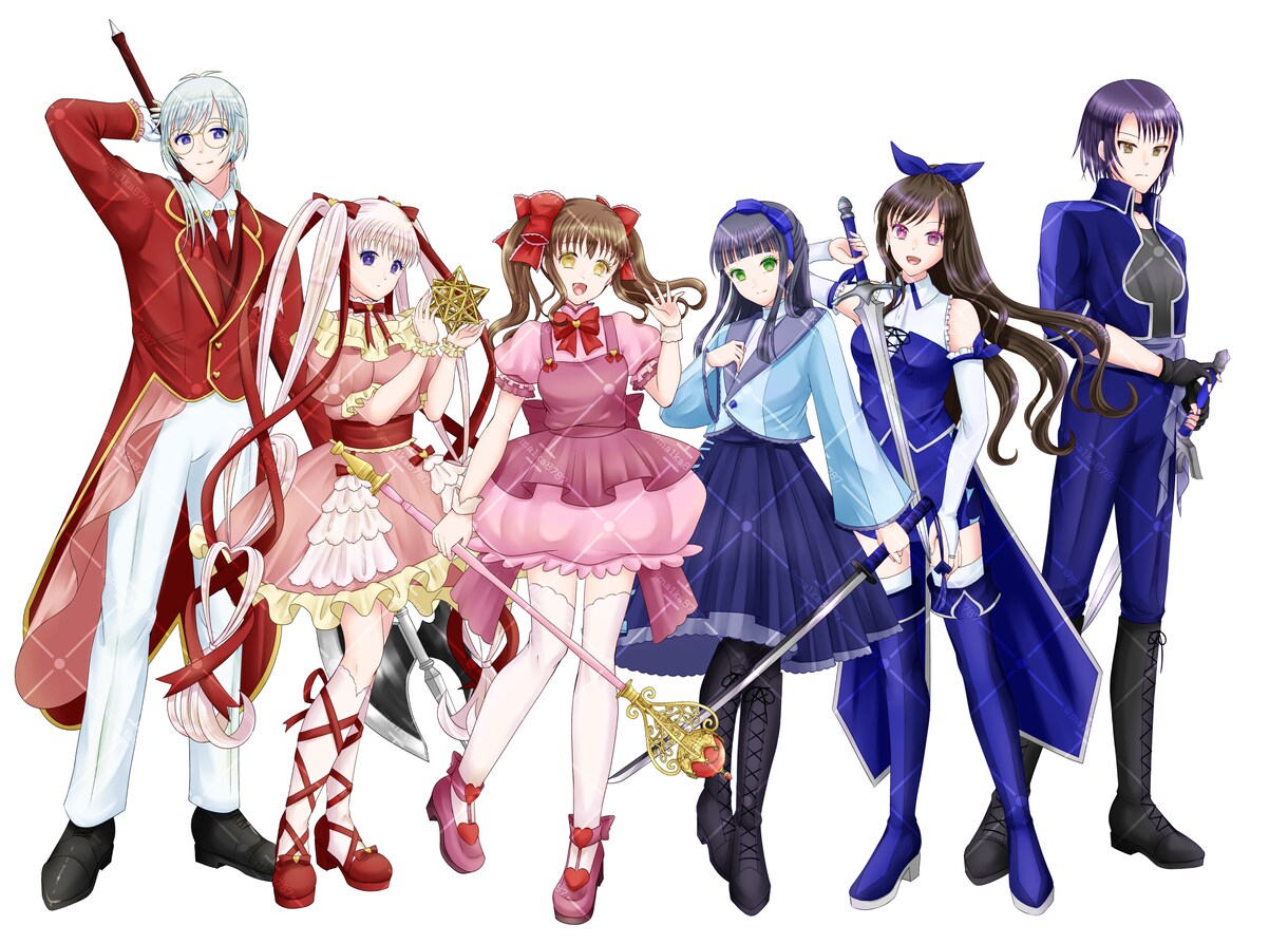 立ち絵お描きします TRPGやIRIAM、ゲームなどに使える立ち絵です＊ イメージ2