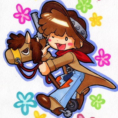 ポップなキャラクター作成いたします ゲームやアニメのようなポップなミニキャラ、デフォルメキャラ イメージ9
