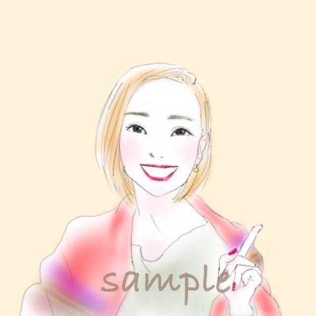 おしゃれかわいい似顔絵アイコン描きます 似顔絵以外（イメージでも）OK　シンプル　優しいイラスト イメージ6
