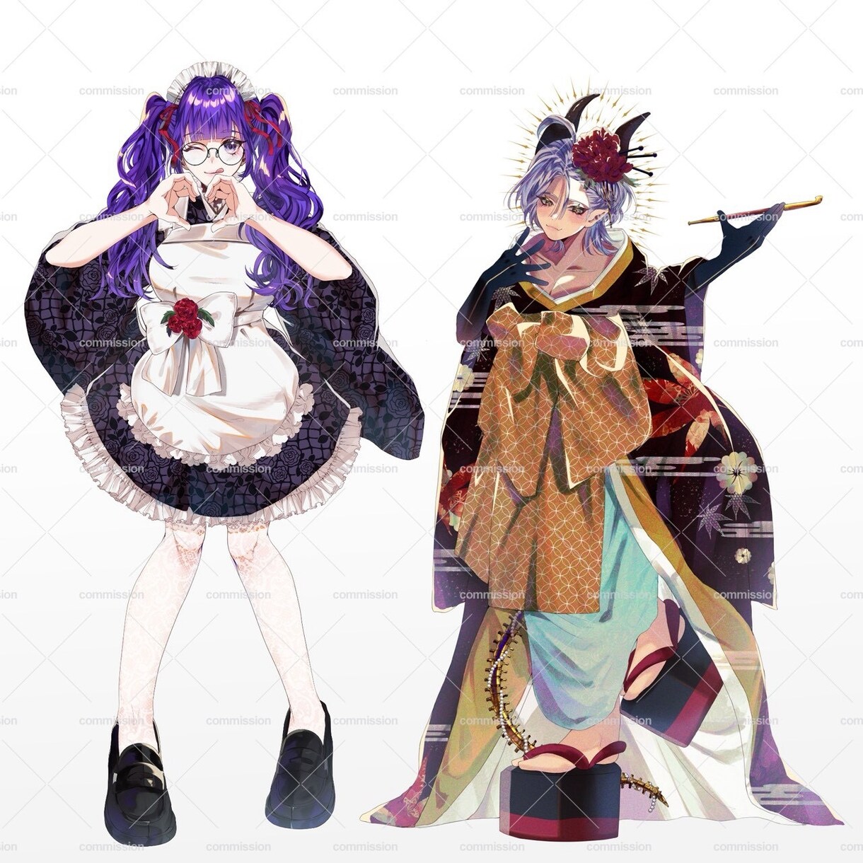 こだわりのつまったイラスト描かせていただきます 【ご依頼受付中】TRPG立ち絵制作 イメージ3