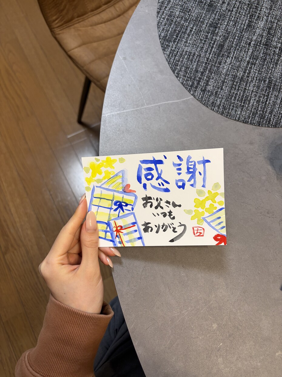 世界にひとつだけの手描きメッセージカード作成します 大切な人へ贈る、世界に一枚だけの手描き作品。 イメージ1