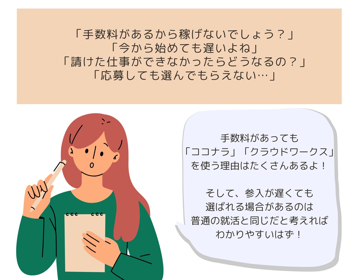 休職者特別価格：在宅ワークの相談に乗ります 在宅で働きたい制約がある方に、安全な情報を提供します。 イメージ4