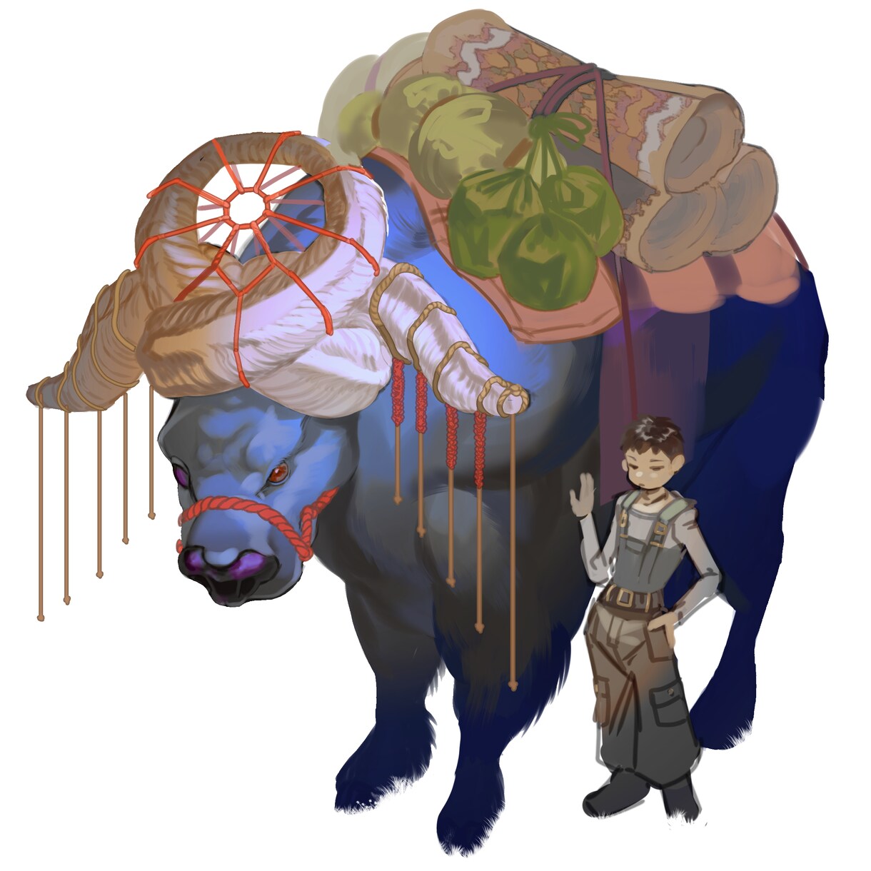 モンスターや獣のイラスト描きます リアルなモンスターイラストを描きます。 イメージ2