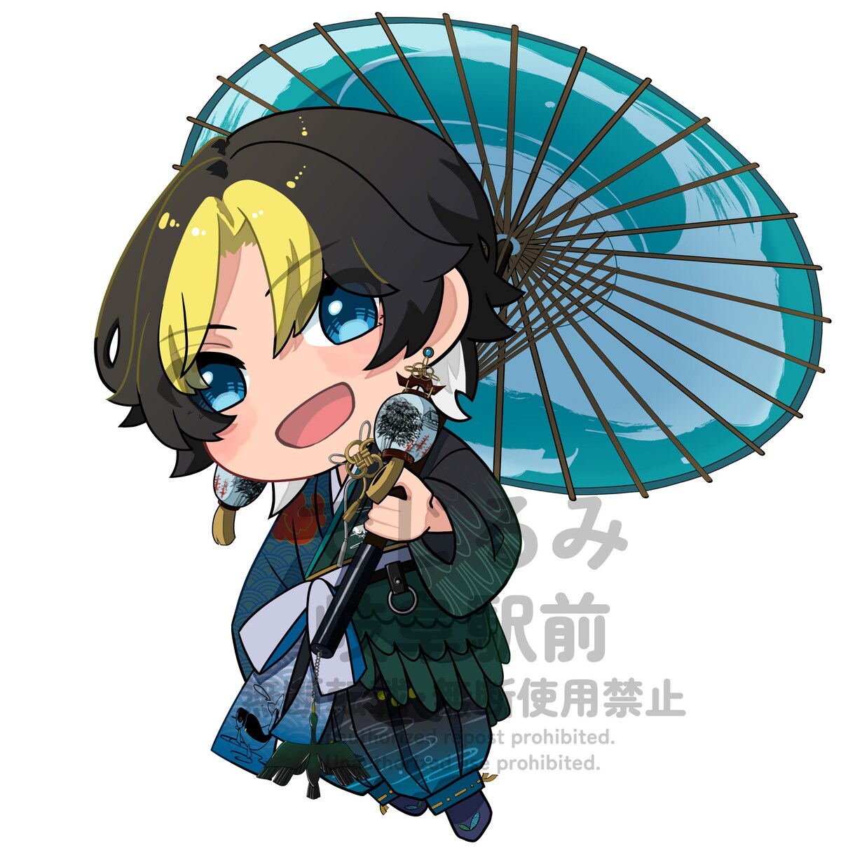 和風SDイラスト制作ます 和風以外にもかわいいデザイン承ります！ イメージ1