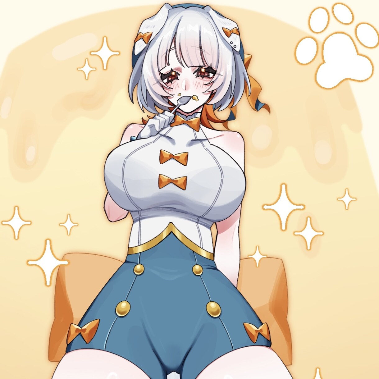 アイコン/1枚絵/立ち絵描きます 配信用やグッズ用、キービジュアルなど制作致します イメージ4