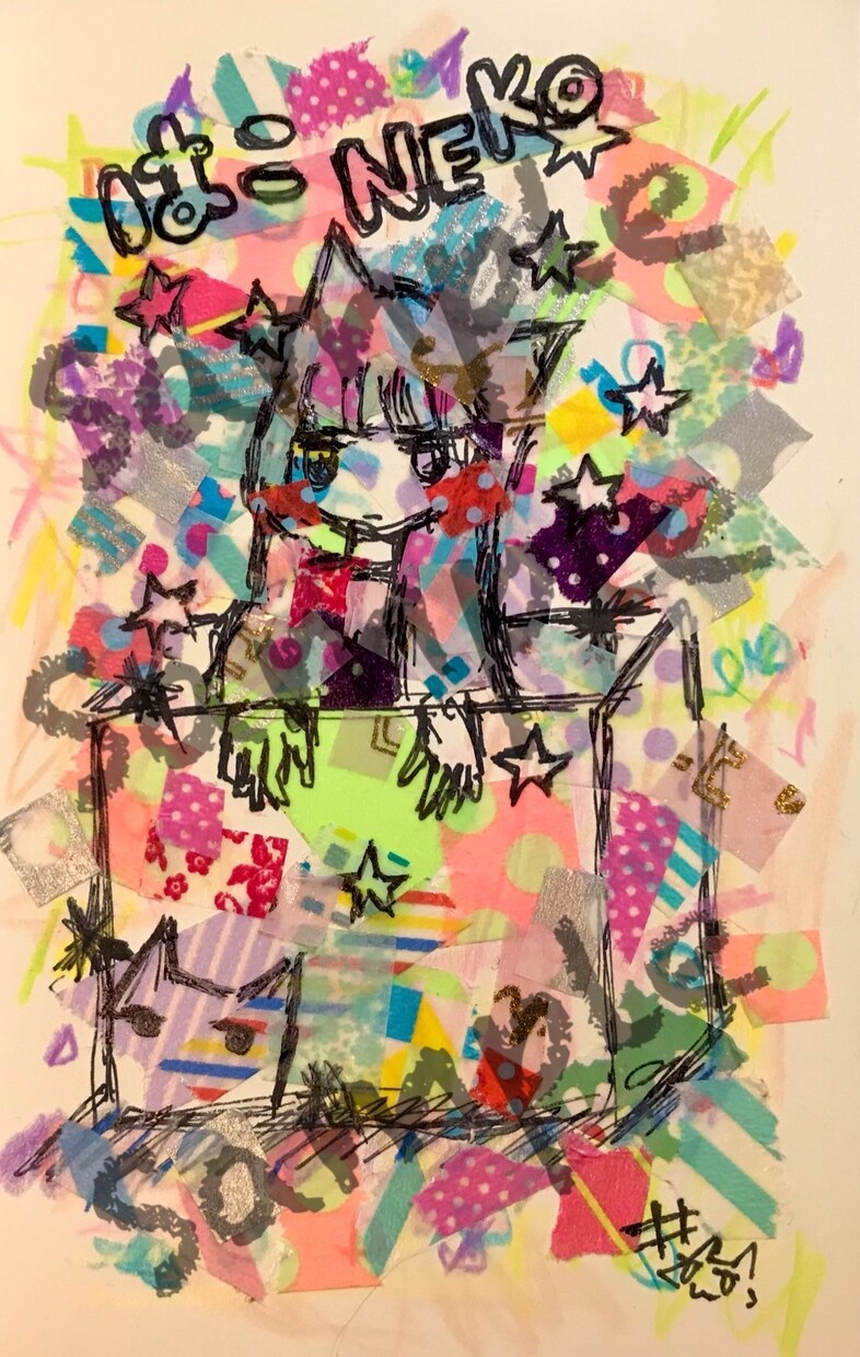 一点ものコラージュ作品を制作致します ご依頼者様のアイデアを反映させたコラージュ作品制作致します イメージ2