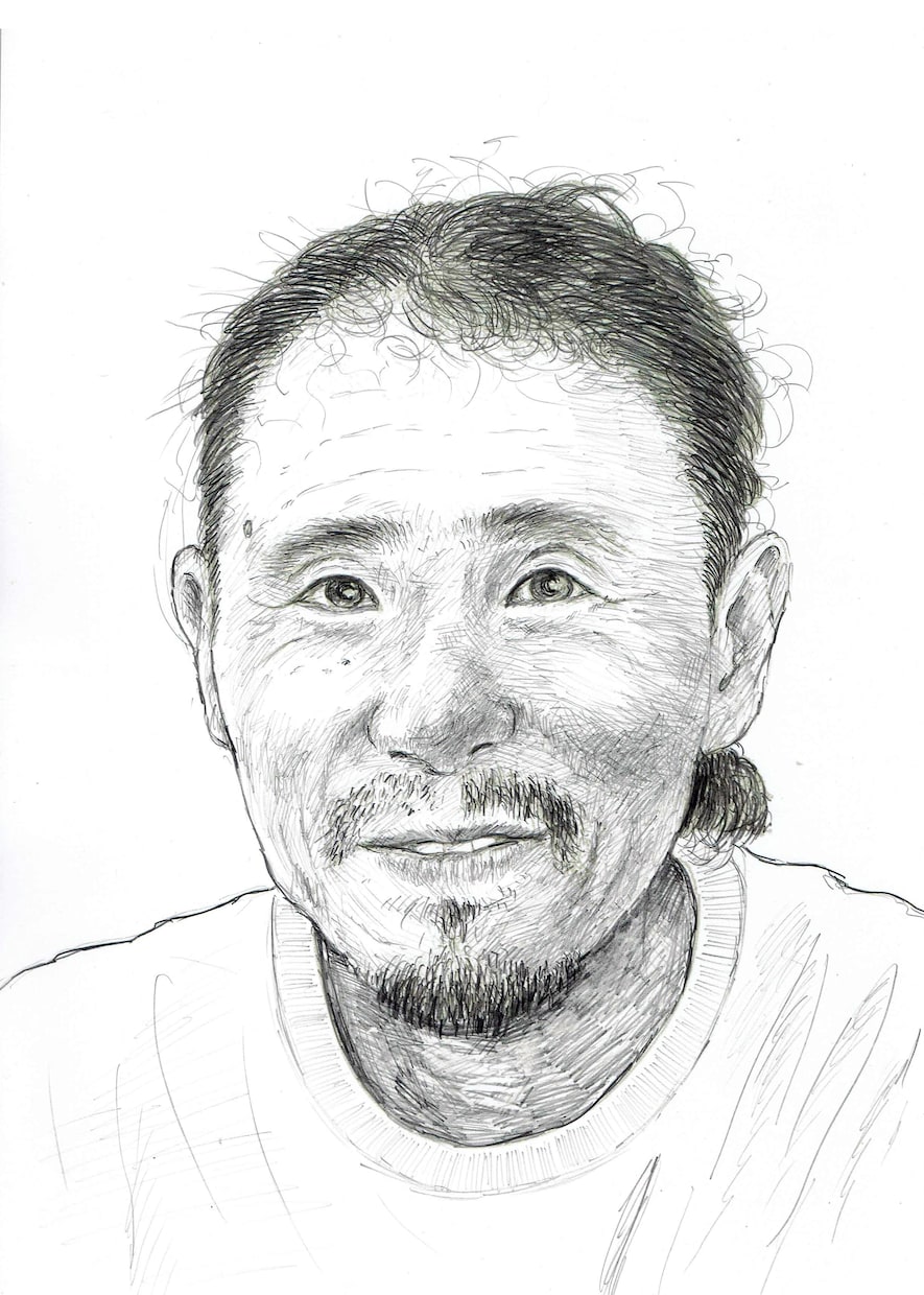 真摯な肖像画（鉛筆画）を提供します あなたの肖像画で現代アートを制作しよう！　。 イメージ7