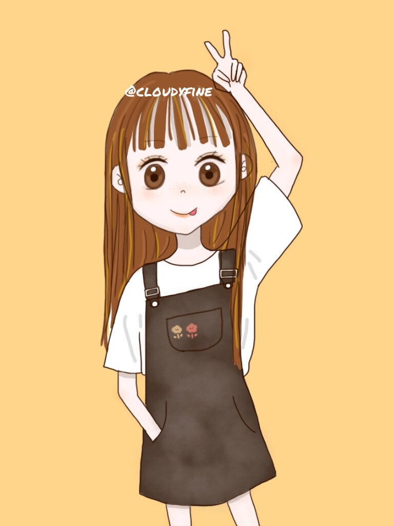 SNSで使える！女性向け＊可愛いアイコン作ります 依頼者それぞれのイメージに沿って色んなジャンルの子を描きます イメージ1