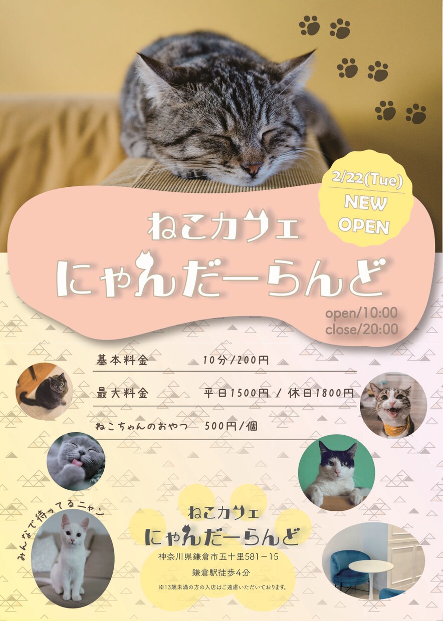 シンプルでおしゃれなチラシ作成いたします あなたの思いをカタチ　にします。 イメージ4