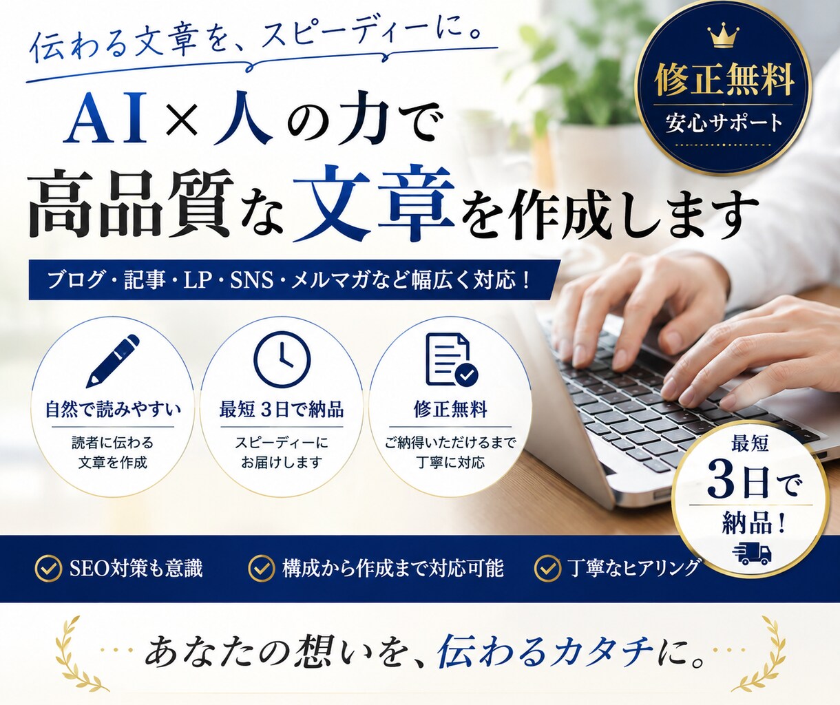 Google口コミ返信を作成します 店舗の雰囲気に合う丁寧な返信文 イメージ1