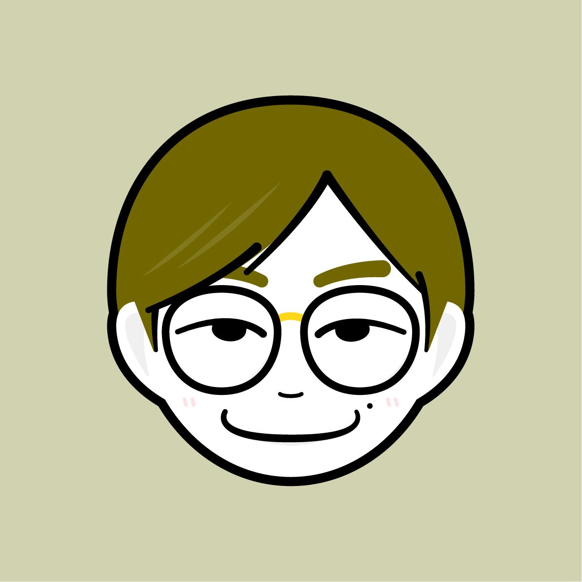ふんわり似てるデフォルメ似顔絵アイコン描きます SNSや名刺、まるっこいイラストが好きな方 イメージ5