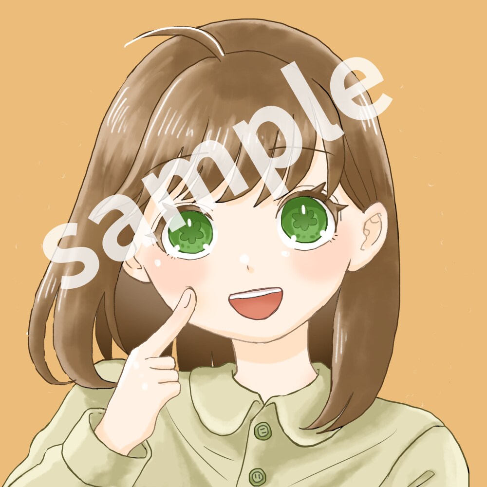 あなただけのキュートなアイコンを制作いたします 様々なシーンで活躍できる！オーダーメイドイラストを描きます！ イメージ3