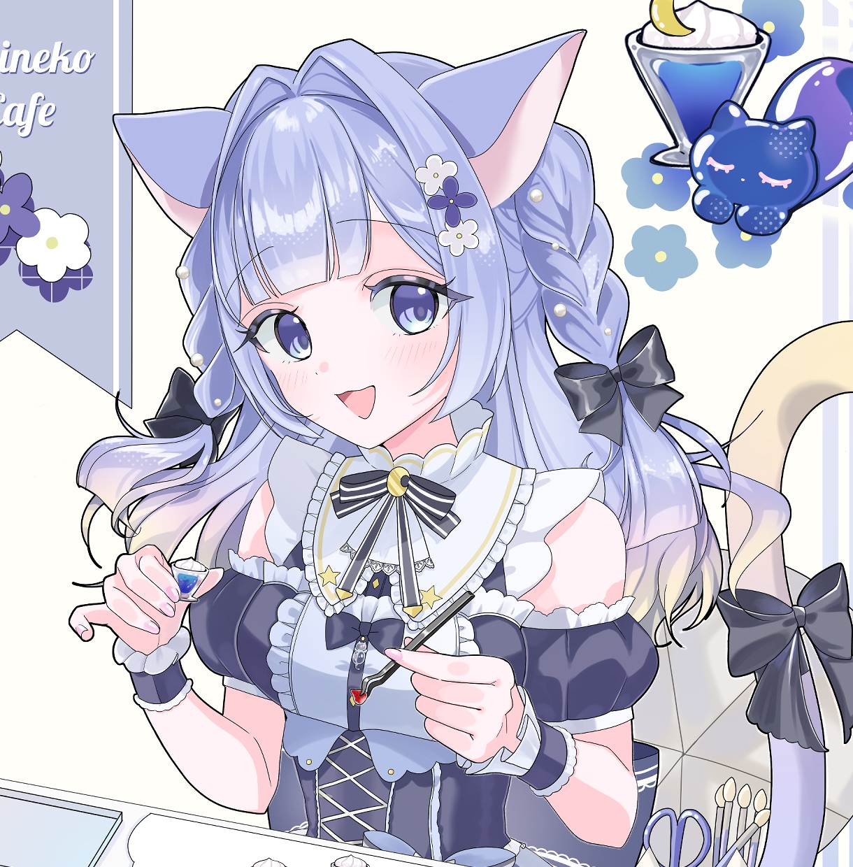 可愛いくて目を引くイラストお描きします ◇キラキラ可愛さ全開のイラスト描きます！ イメージ3