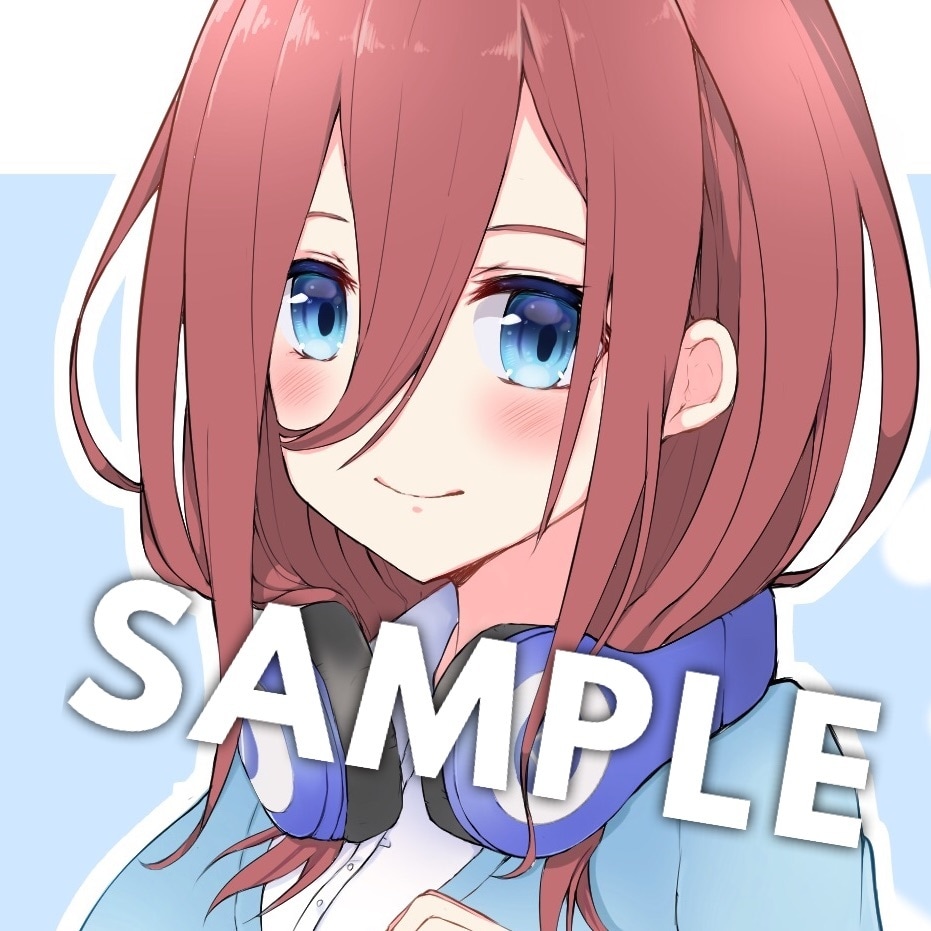あなただけの可愛いSNS用アイコンお描きします キラキラした女の子のイラストが得意です☆ イメージ3