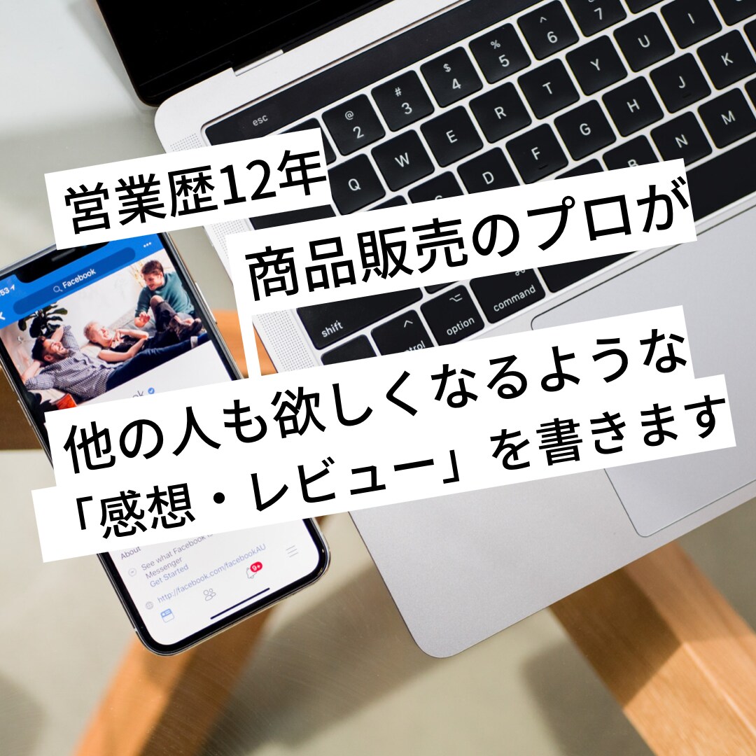 あなたのサービスを利用して「感想」を書きます 普通の感想ではなく、それを見たら欲しくなるようなレビュー イメージ1