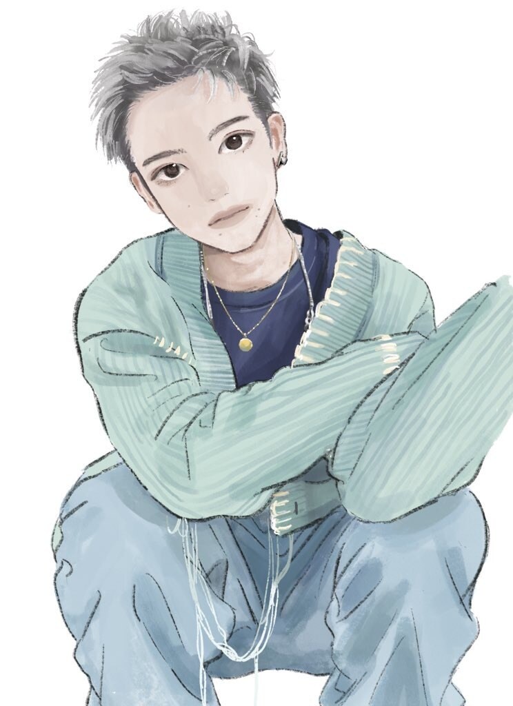 お洒落なイラストお描きします アイコンやプレゼント用にもおすすめです◎ イメージ7