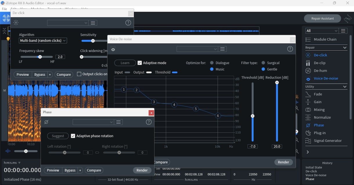 最安！歌ってみたのピッチ補正、ノイズ除去等します ピッチ補正、ノイズ除去、その他全部込み！現在ハモリ6割引中！ イメージ1
