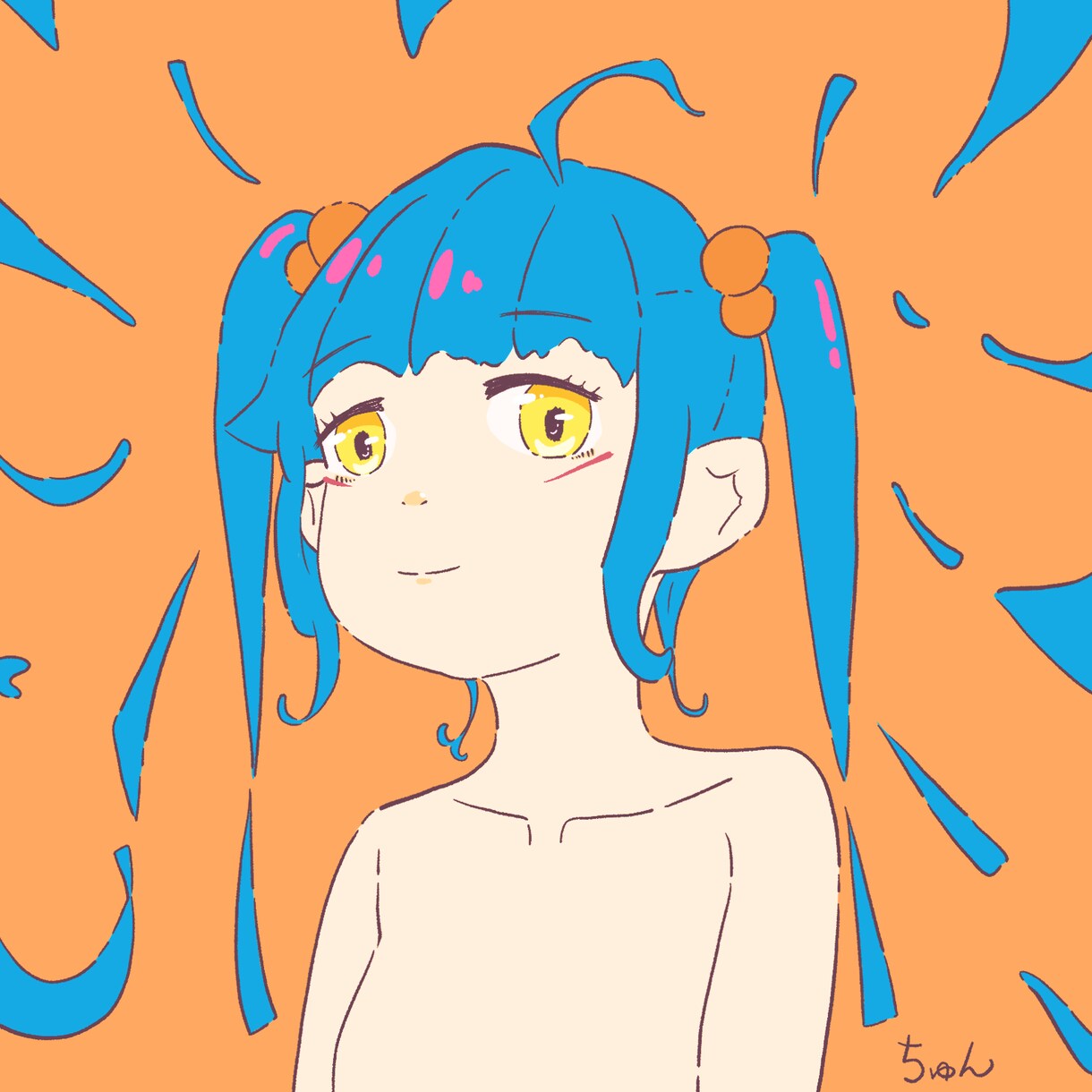 ちょっと個性的で可愛い女の子アイコン描きます 普通じゃ物足りない、個性的で可愛い目を引くアイコンを提供! イメージ5