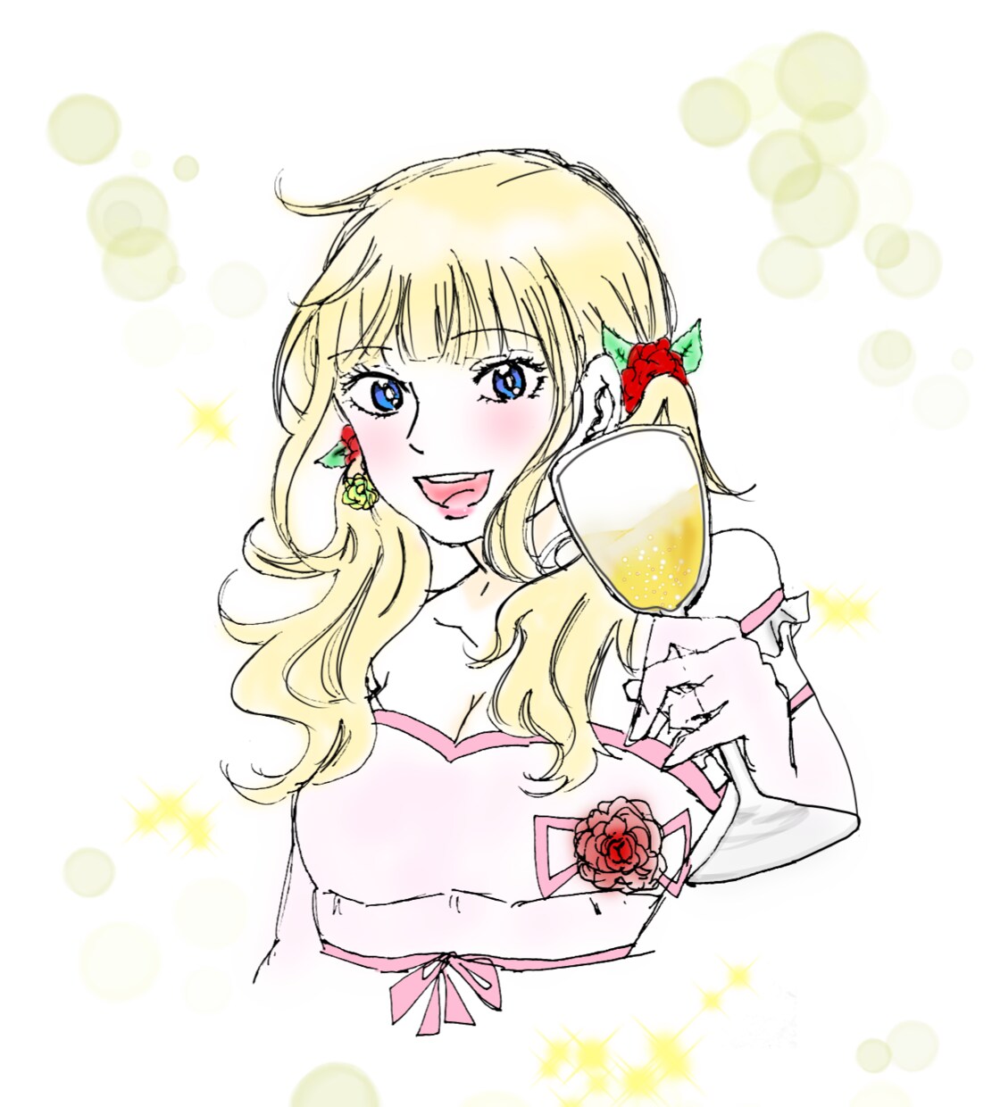女性限定!オリキャラ,コテキャライラスト描きます あなたの理想に忠実なイラストをお約束します! イメージ1