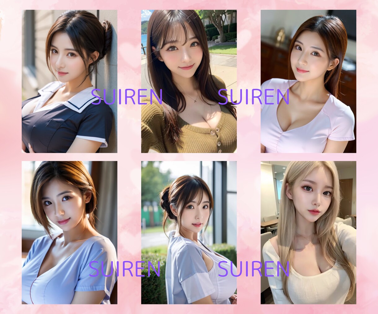 AI美女の画像生成代行します 高画質でリアルなAI美女生成代行 イメージ4
