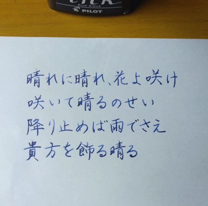 SNS投稿用の言葉をペン字で書きます キャッチコピー、歌詞、格言、名言を美しいペン字でお書きします イメージ3