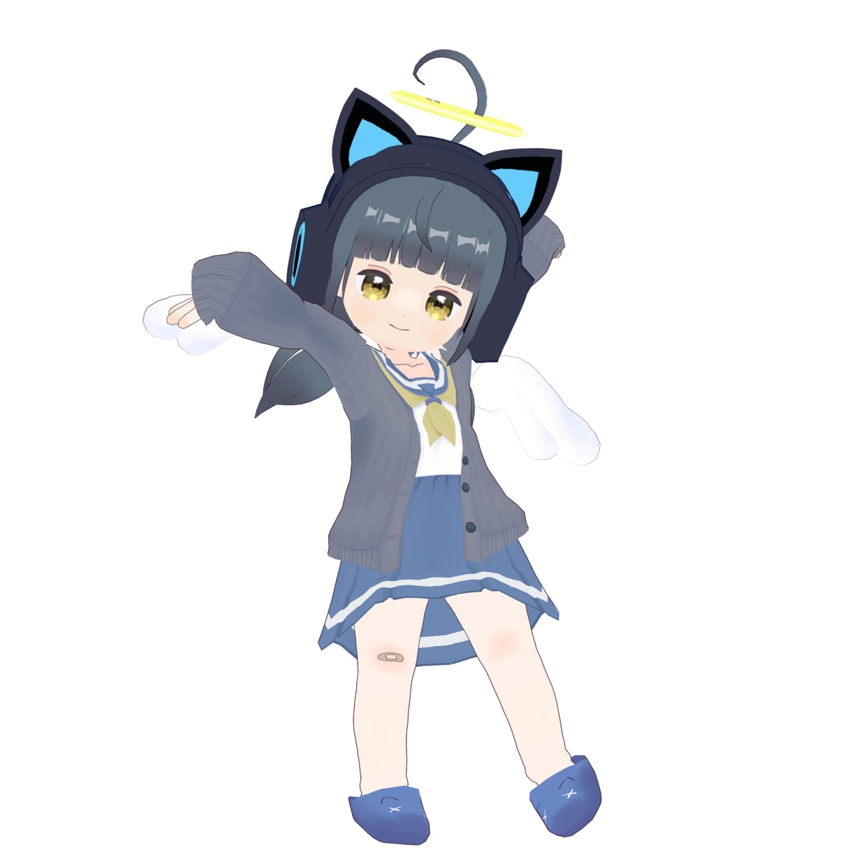 VTuber、VRchat向け3Dモデル制作します 着せ替えも可能なオリジナルの3Dモデルを制作します イメージ6