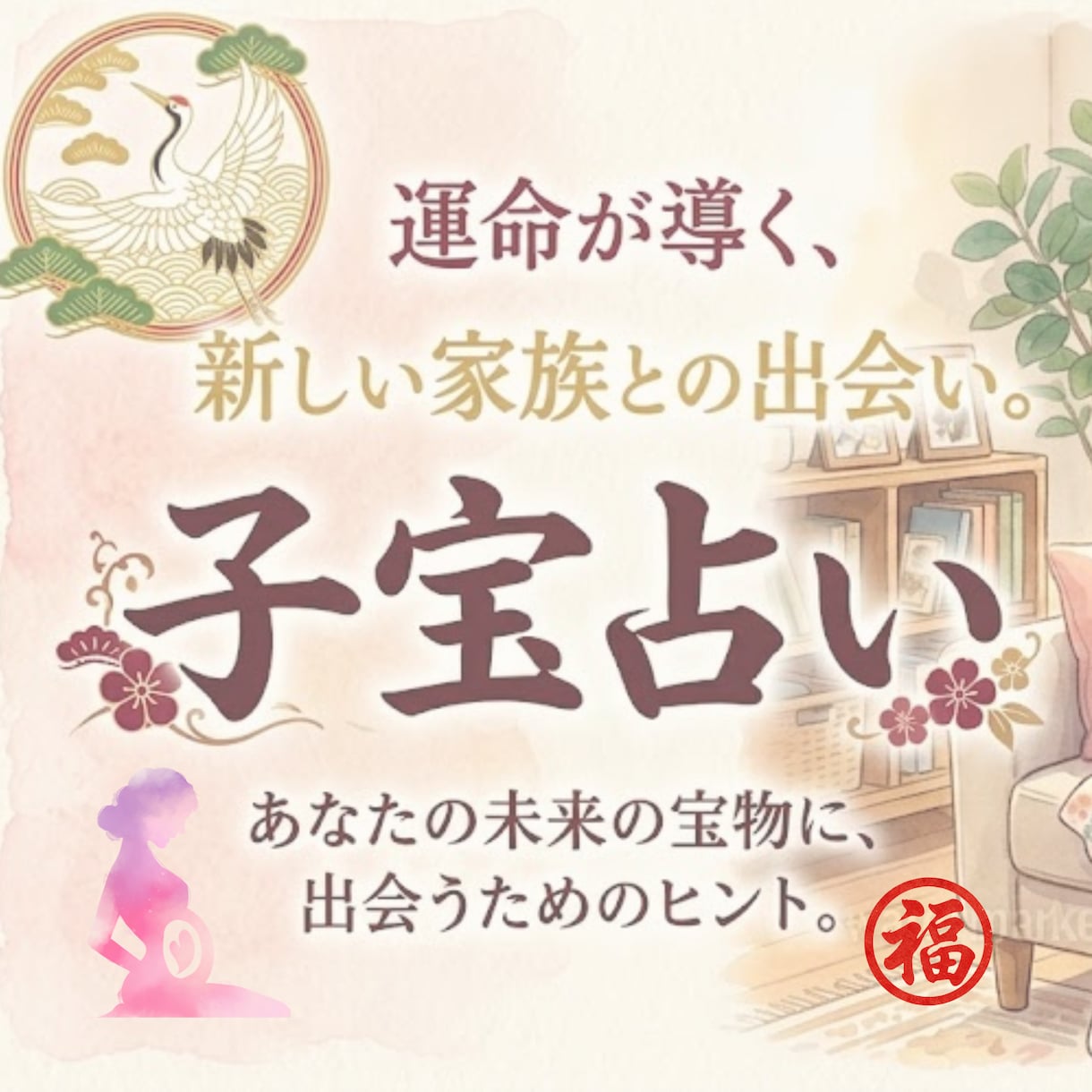 妊娠・子宝・不妊・高齢・2人目・明るい兆し占います 【妊活吉日2年分付】ふたりの子宝運と授かりやすい時期の目安 イメージ5