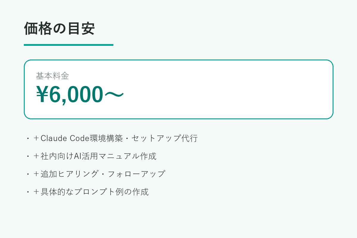 AIで業務効率化の道筋を整理します 何から始めればいいか、AI活用の一歩を一緒に整理します イメージ3
