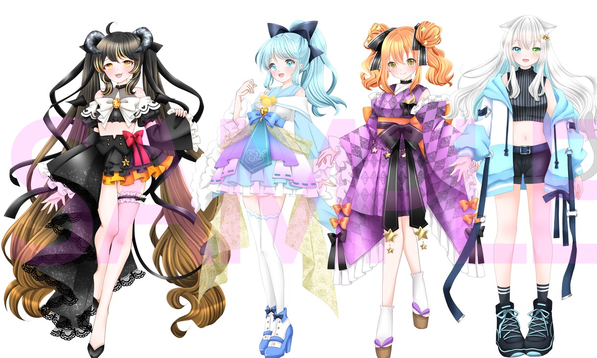 イリアムなどの立ち絵描きます イリアム・オリジナル承ります！お気軽にご相談ください。 イメージ1