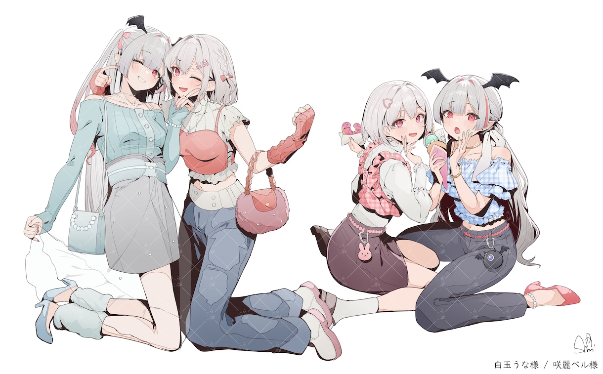 超かわいいイラスト描きます MVやグッズなどにいかがでしょうか？☺ イメージ7