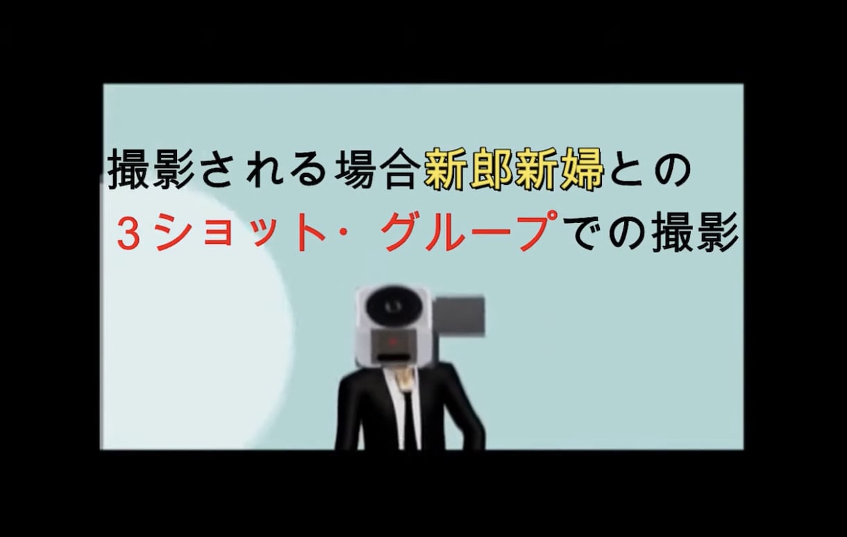 結婚式OPムービーを映画泥棒風に作成いたします 遊び心を入れたい方におススメです(^^) イメージ2