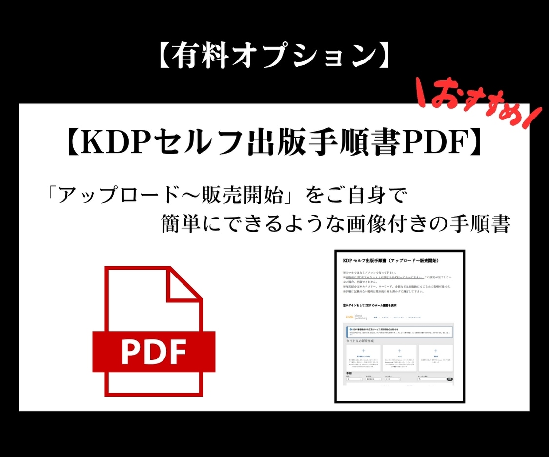 原稿から電子書籍Kindle出版をサポートします wordの原稿だけでAmazonで電子書籍の出版ができます！ イメージ3