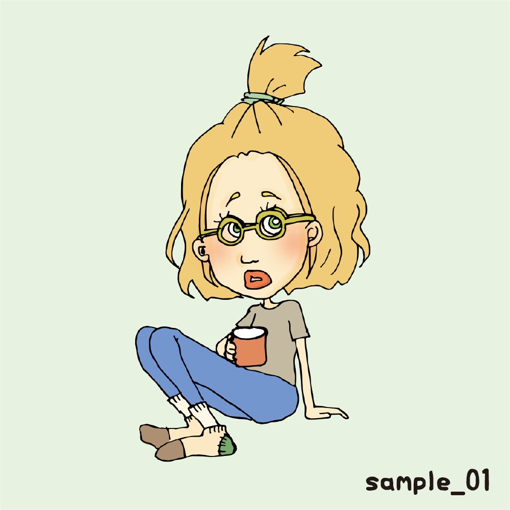 ポップかわいいイラスト描きます アメリカンでかわいいイラストがほしいあなたにお答え♪ イメージ6